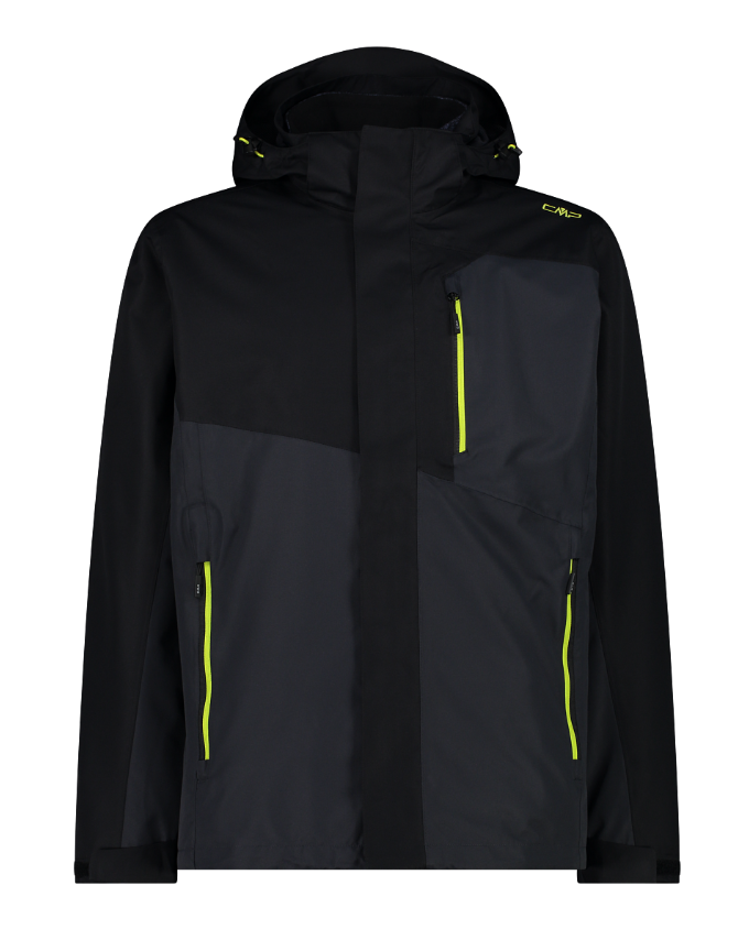 CMP MAN JACKET ZIP HOOD DETACHABLE Herren 3-in-1-Jacke